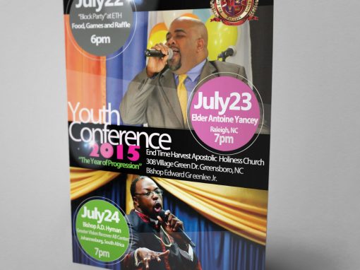 Youth Conference Promotional Flyer