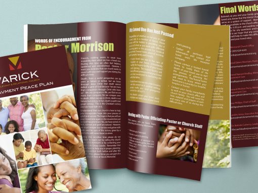 Varick Memorial AME Zion Church Bereavement Peace Plan Booklet